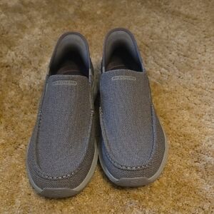 Skechers Men's Tan Slip-On Loafers